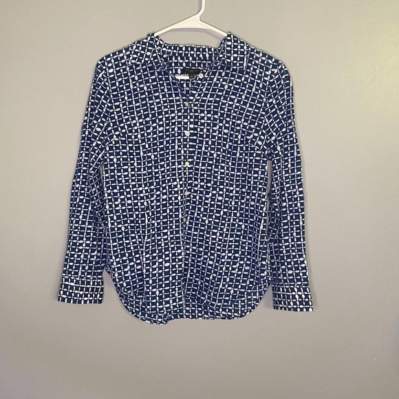 Talbots Button Down Blouse Sp - Picture 2 of 9